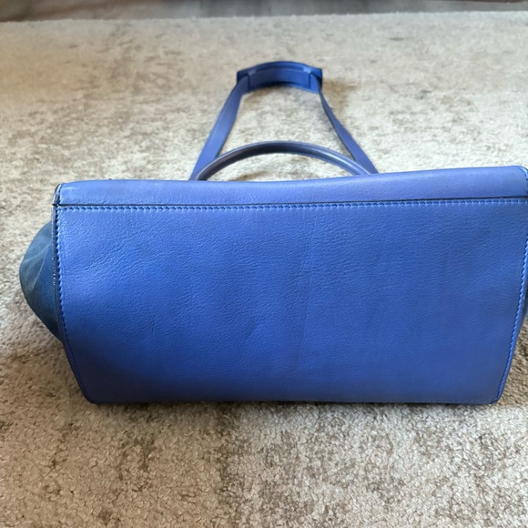 CELINE Royal Blue Trapeze Handbag AUTHENTIC - Picture 4 of 13